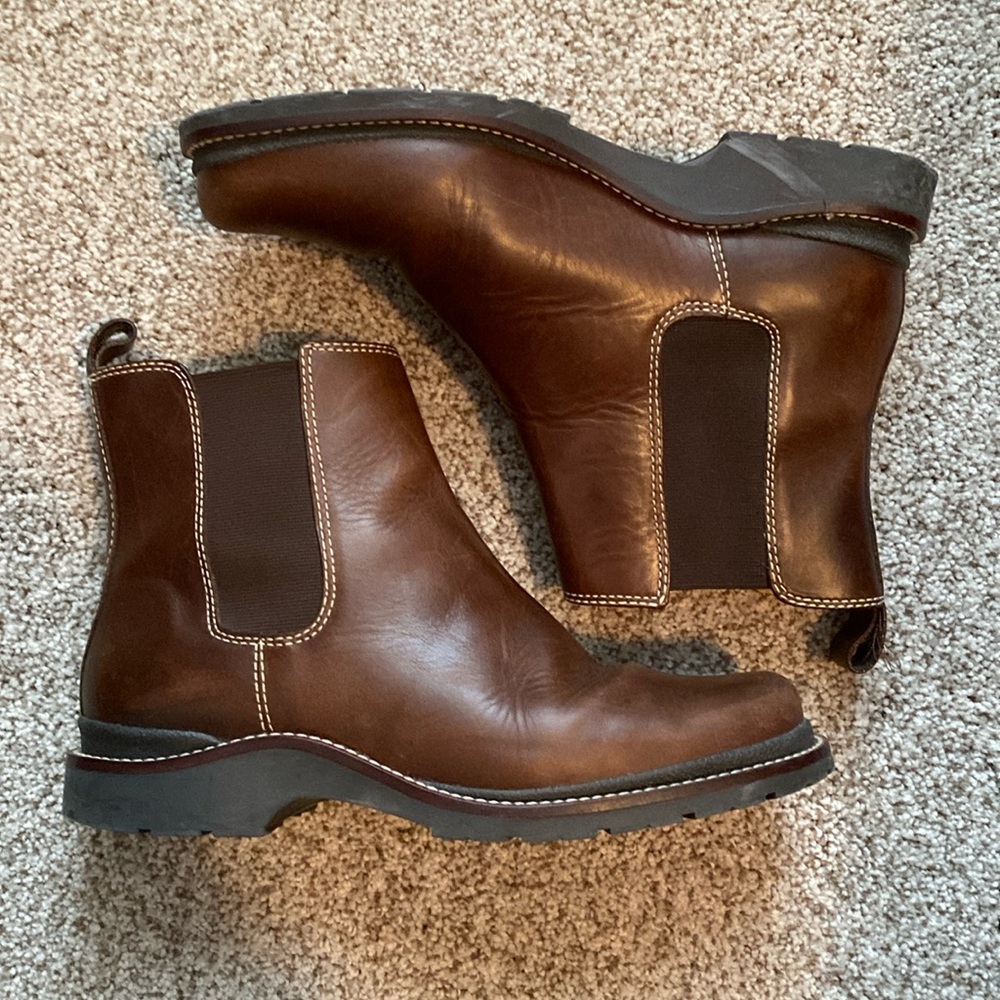 L.L. Bean Leather Ankle Boots - Picture 4 of 9